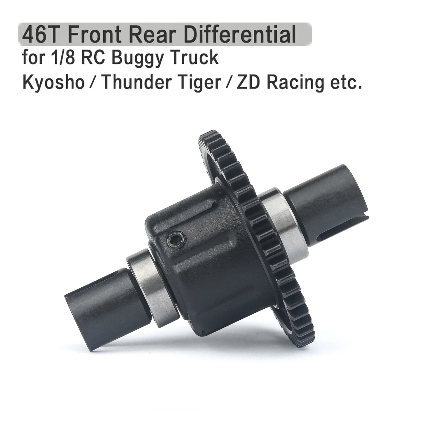 Racing 1/8 08421 08423 08427 RC Buggy Monster Truck Car Metal Steel 48T Middle Central Differential Gear Set 8009