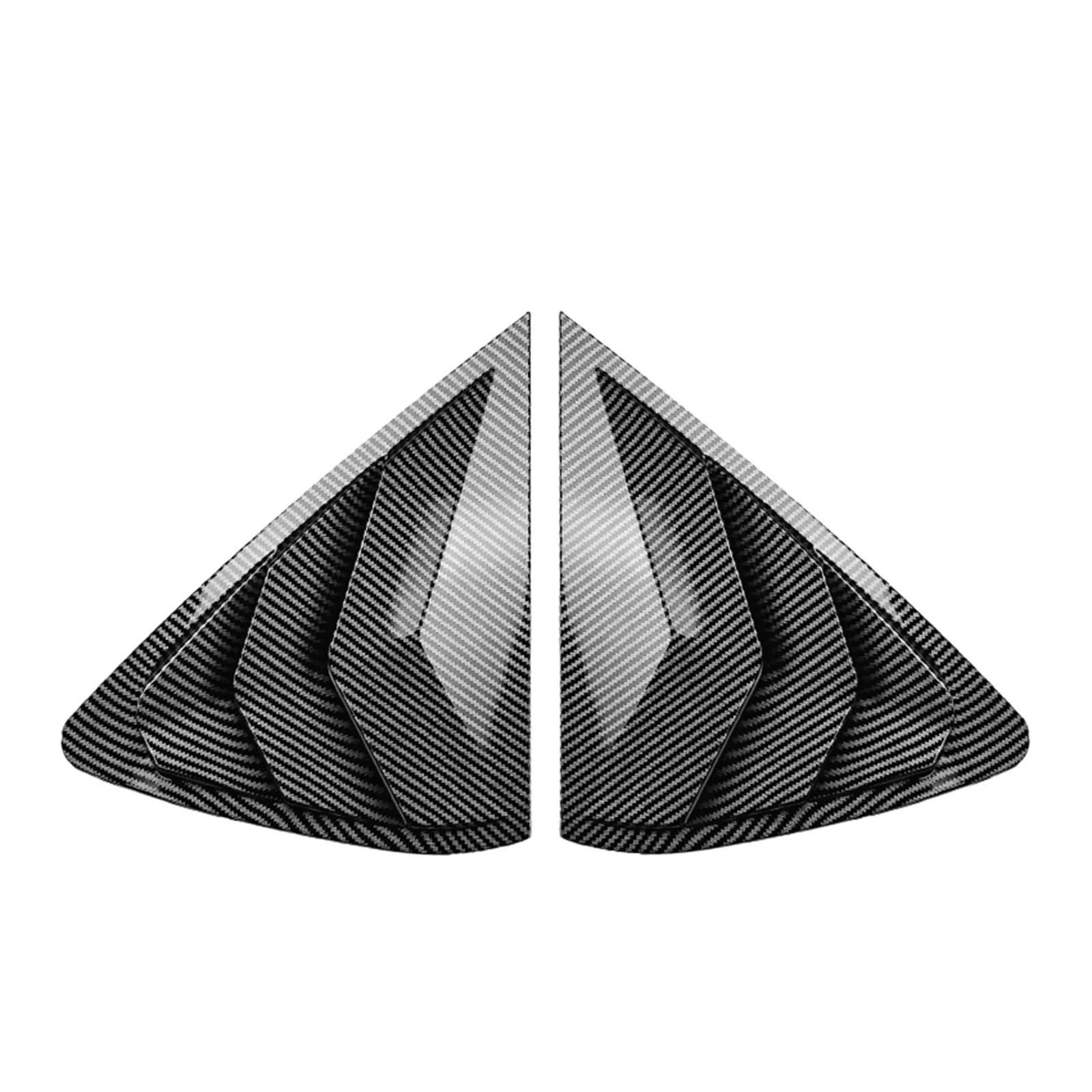 Rear Side Window Louver Shutter Trim Cover Tail Windshield Shield For BMW X6 F16 X6M 2014-2020