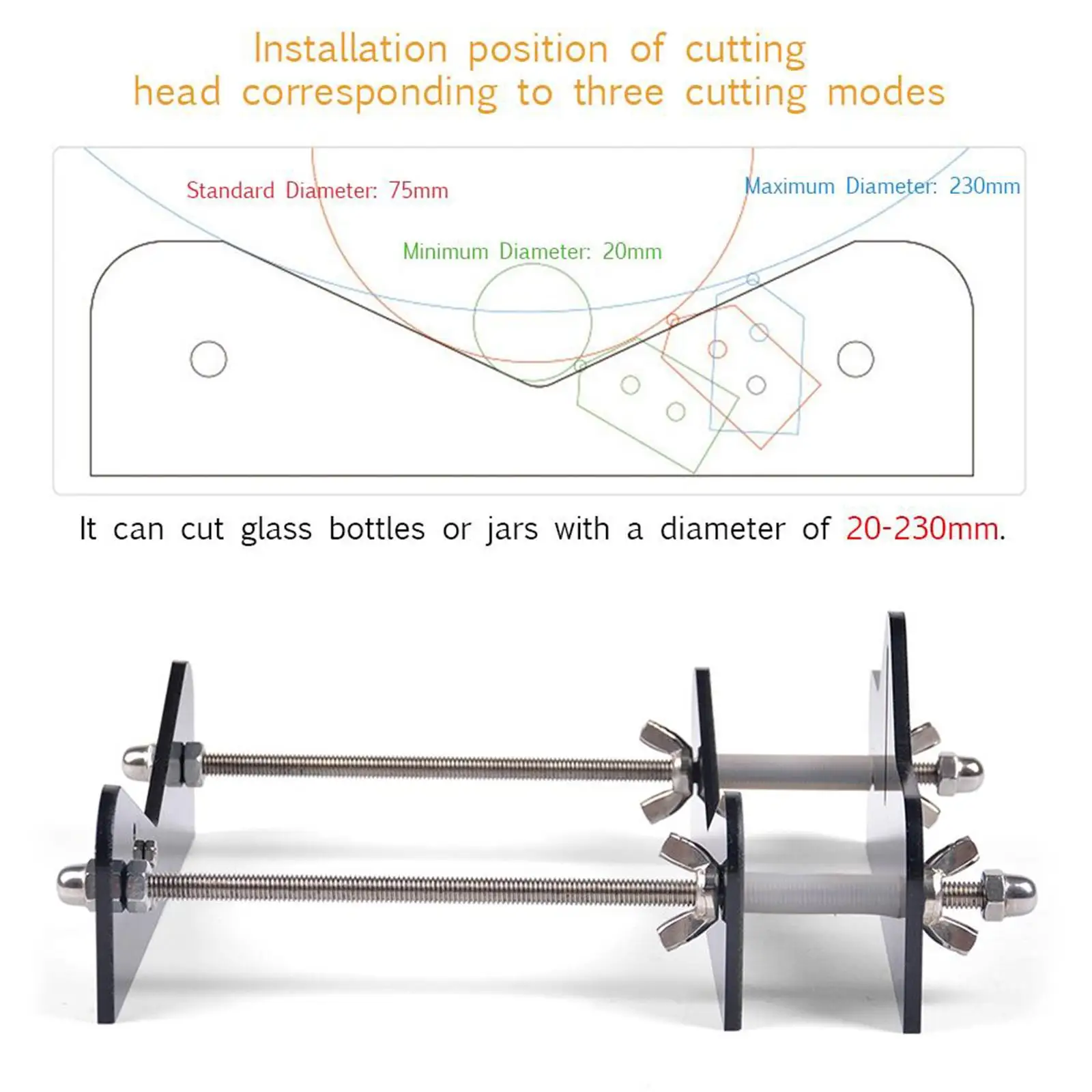 Glass Bottle Cutter Professional For Beer Bottles Cutting Glass Bottle-Cutter DIY Cut Tools Machine Wine Beer With Screwdri