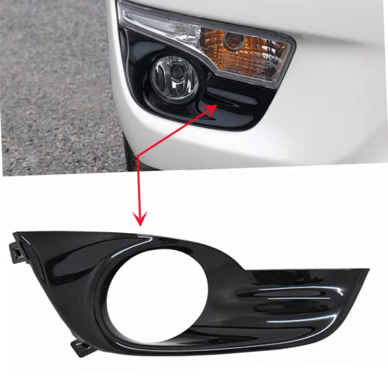 Car Grille Fog Light Grills Cover for Nissan Altima Teana L33 Pre-facelift 2012 2013 2014 2015 Styling Exterior Parts