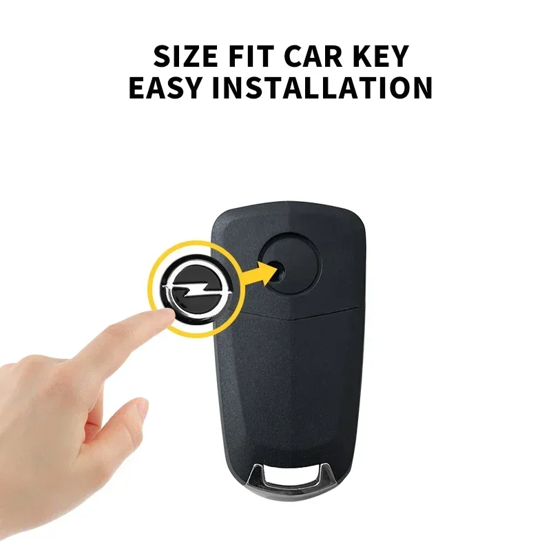 Car Remote Key Emblem Badge Radio Button Sticker For Opel Mazda BMW VW Toyota Seat Suzuki Subaru Ford Abarth JEEP Peugeot Skoda