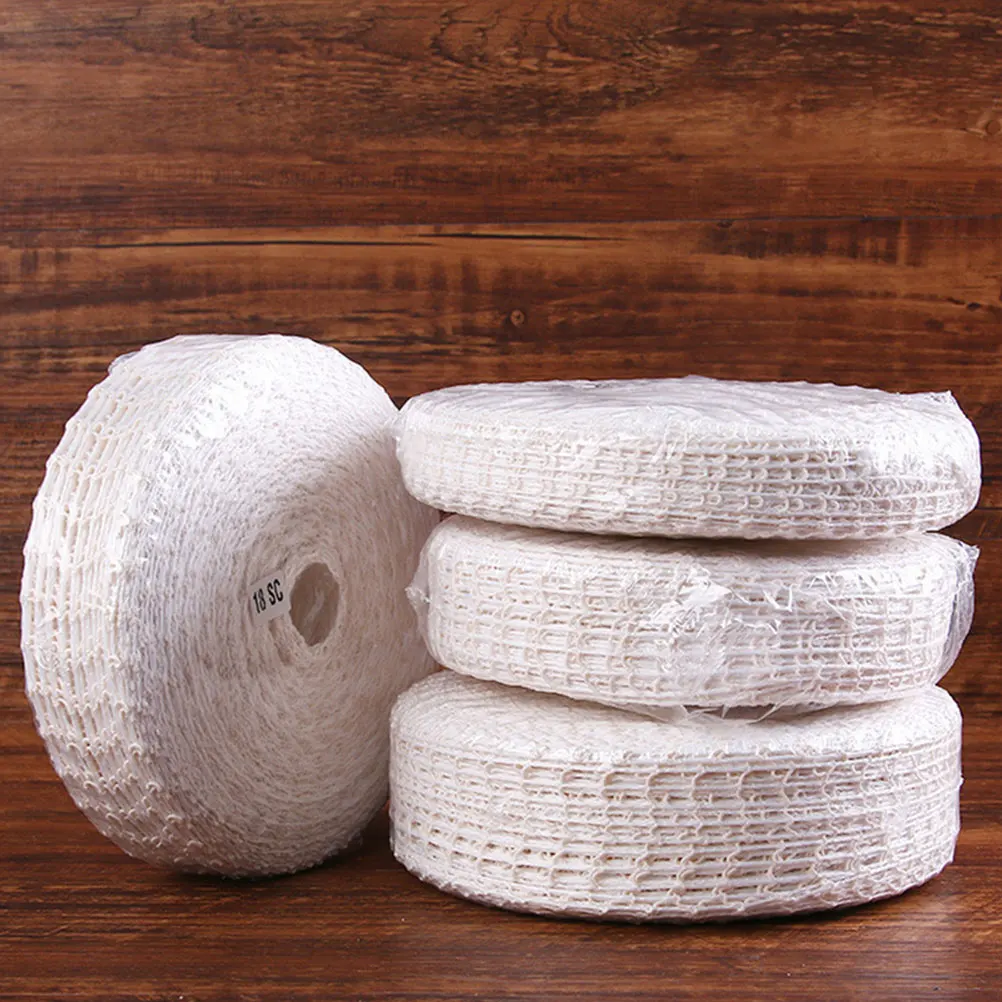 

2 Rolls Cotton Thread Sausage Casings Set for Sausage Beef Meat Net Netting Roll Meat Tools Kitchen Supplies Smoking Nets