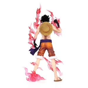 Mainan Figur Anime Luffy One Piece Monkey D Luffy Koleksi Figurine Aksi PVC Ceri Mengalir Boneka Hadiah Ulang Tahun Anak-anak 10 set figur aksi one piece penjualan terbaik - №