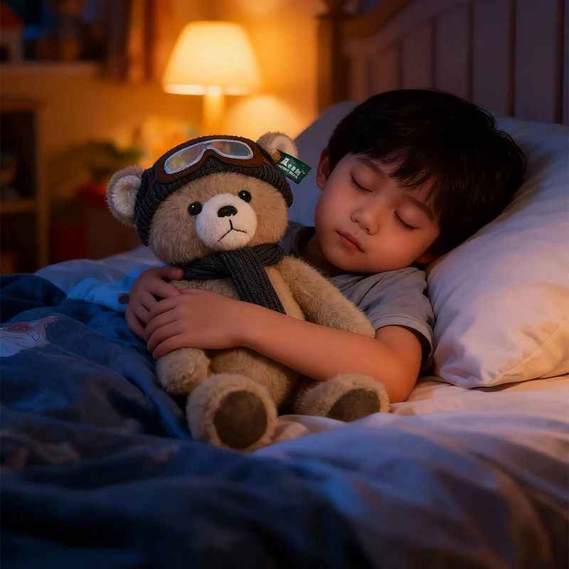 

Kawaii милый медведь, плюшевые игрушки с ветрозащитным капюшоном, мягкая кукла-подушка для детей, девочек, идеальный подарок любви, кавайный декор комнаты