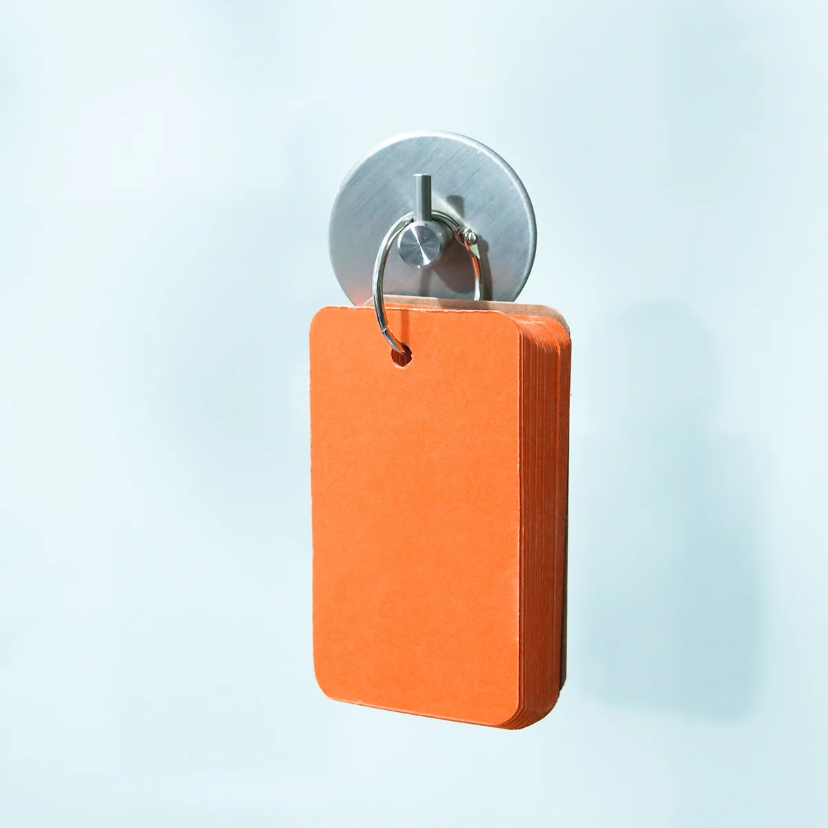 

6Pcs Blank Colorful Portable Notepads with Binder Ring Design Refillable DIY Study Cards for School Office Supplies