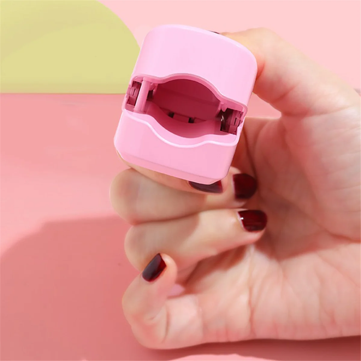 Mini Nail Phototherapy Machine Effective Rechargeable Remover Repair Damage Nail Cleaning Laser Electronic Lamp, White