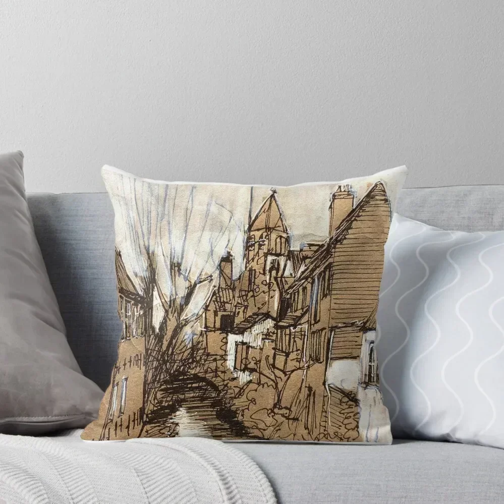 Bruges dec 2020 Throw Pillow Christmas Pillow Covers Christmas Covers Pillowcases Cushion Covers Sofa pillow