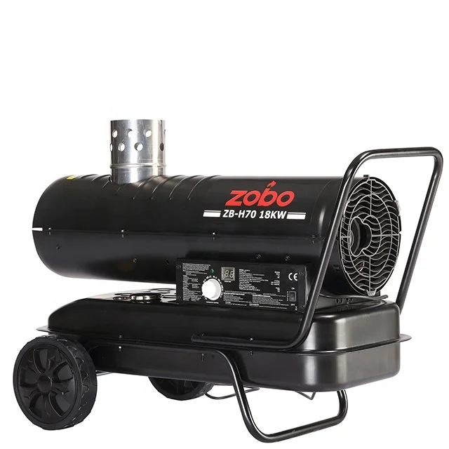 

ZOBO 20KW Indirect Air Heater Diesel Heater For Greenhouse And Poultry Farm Chicken Brooder Kerosene AirHeater