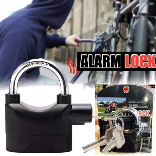 Padlock With Original Water Proof Anti-theft Sound Alarm