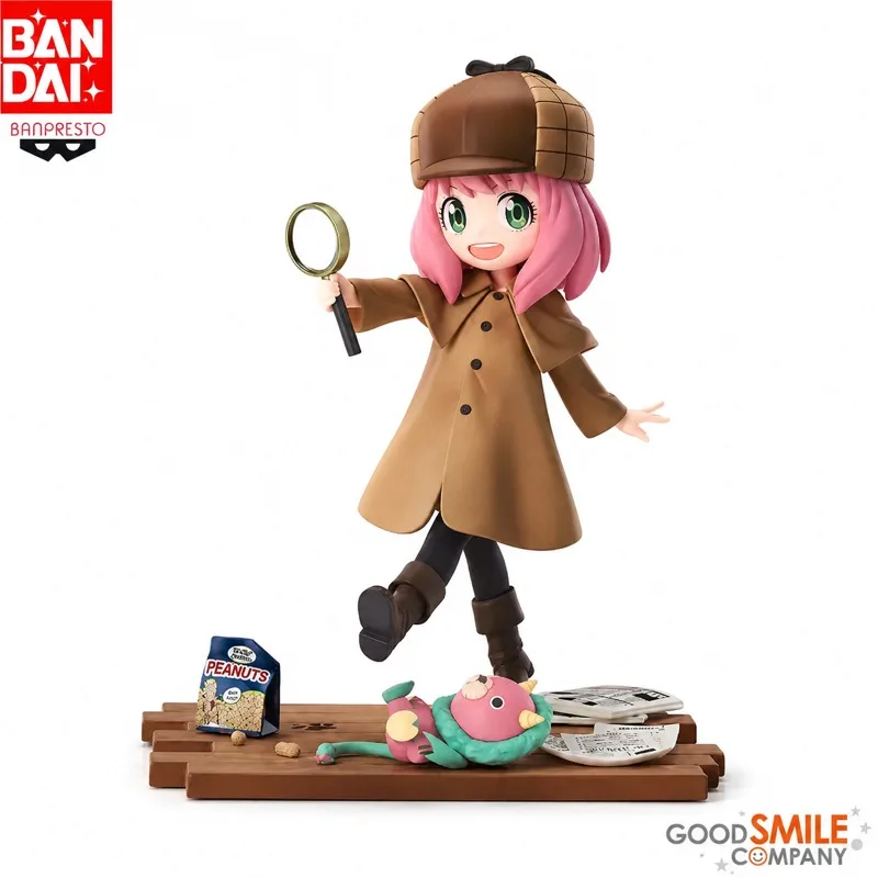 

In Stock Bandai Original Bandai Gsc Spyxfamily Anya Forger Action Figure Model Doll Brand New Boxed Anime Characters Toys Model