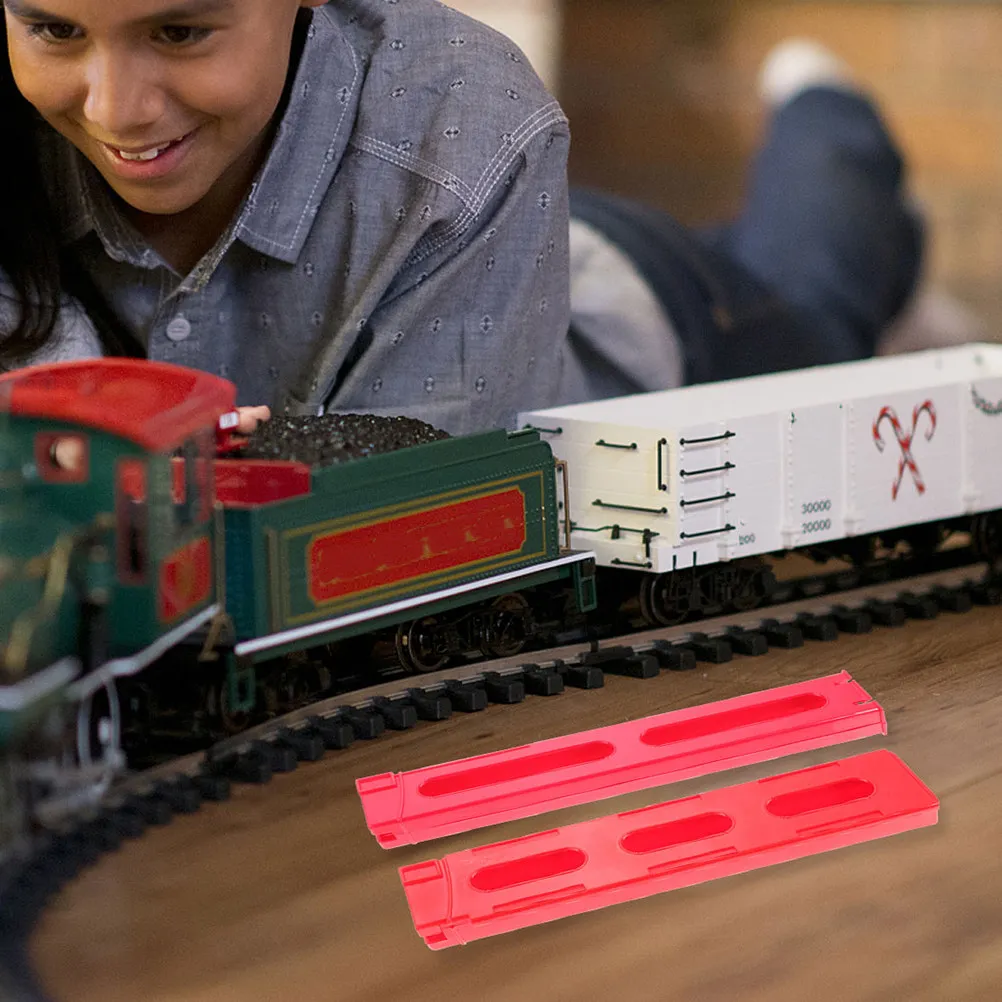 3Pcs Domino Train Clips Smooth Safe Edges Fine Polished for Automatic Domino Laying Long Term Use Game Prop Supplies