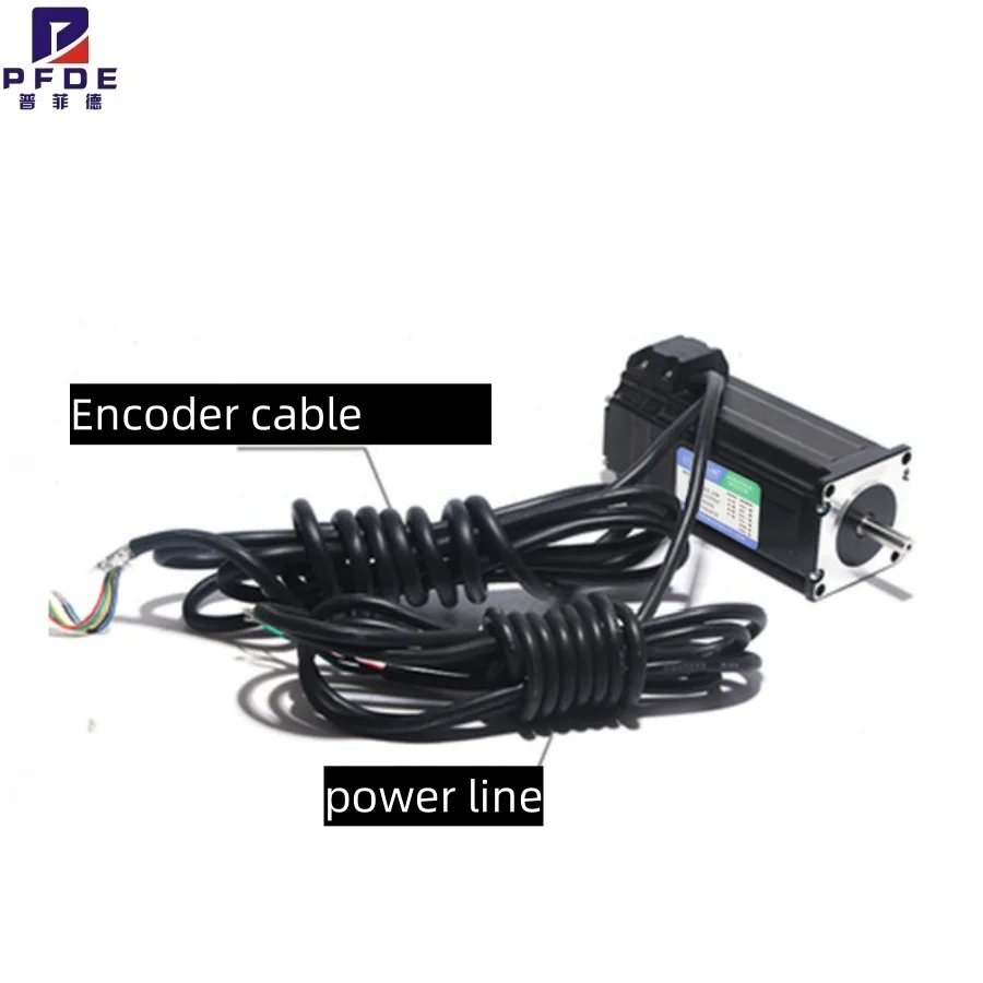 Nema 23  Closed Loop Stepper Motor Kit DSP Easy Servo 3Nm /428 oz.in 1000 Line 4.2A 24-80V DC Driver HB808C CNC DC Motor 57mm
