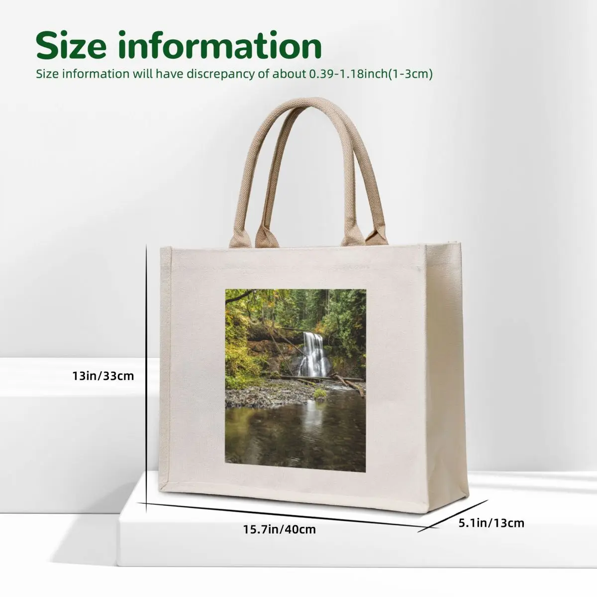 Upper North Falls Tote Bag Women's bags tote bags aesthetic shopping bags foldable