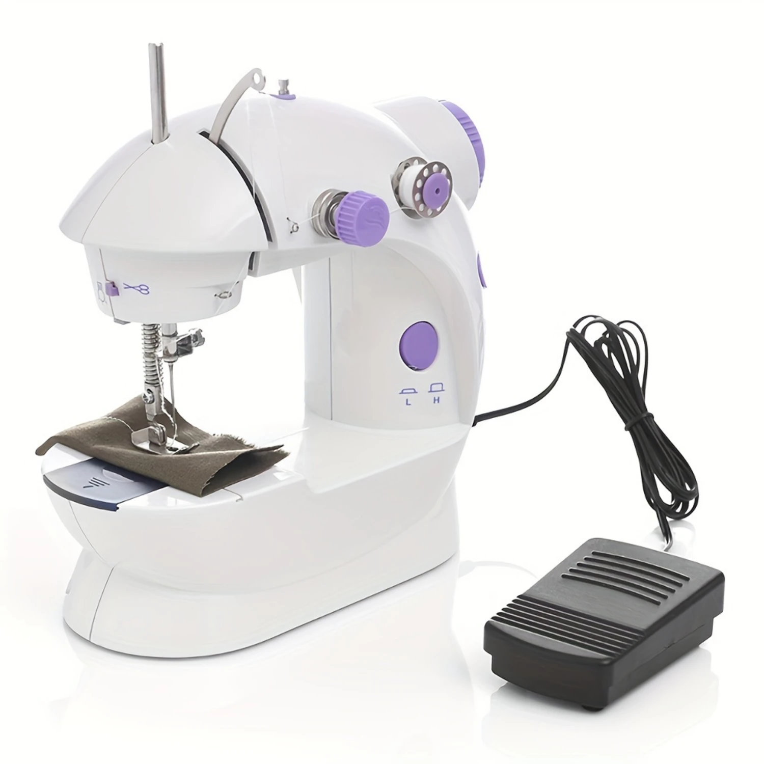 Compact  Sewing Machine - Portable Multi-Functional Device - Ideal for  and Travel Sewing Projects - Available in Various Colors