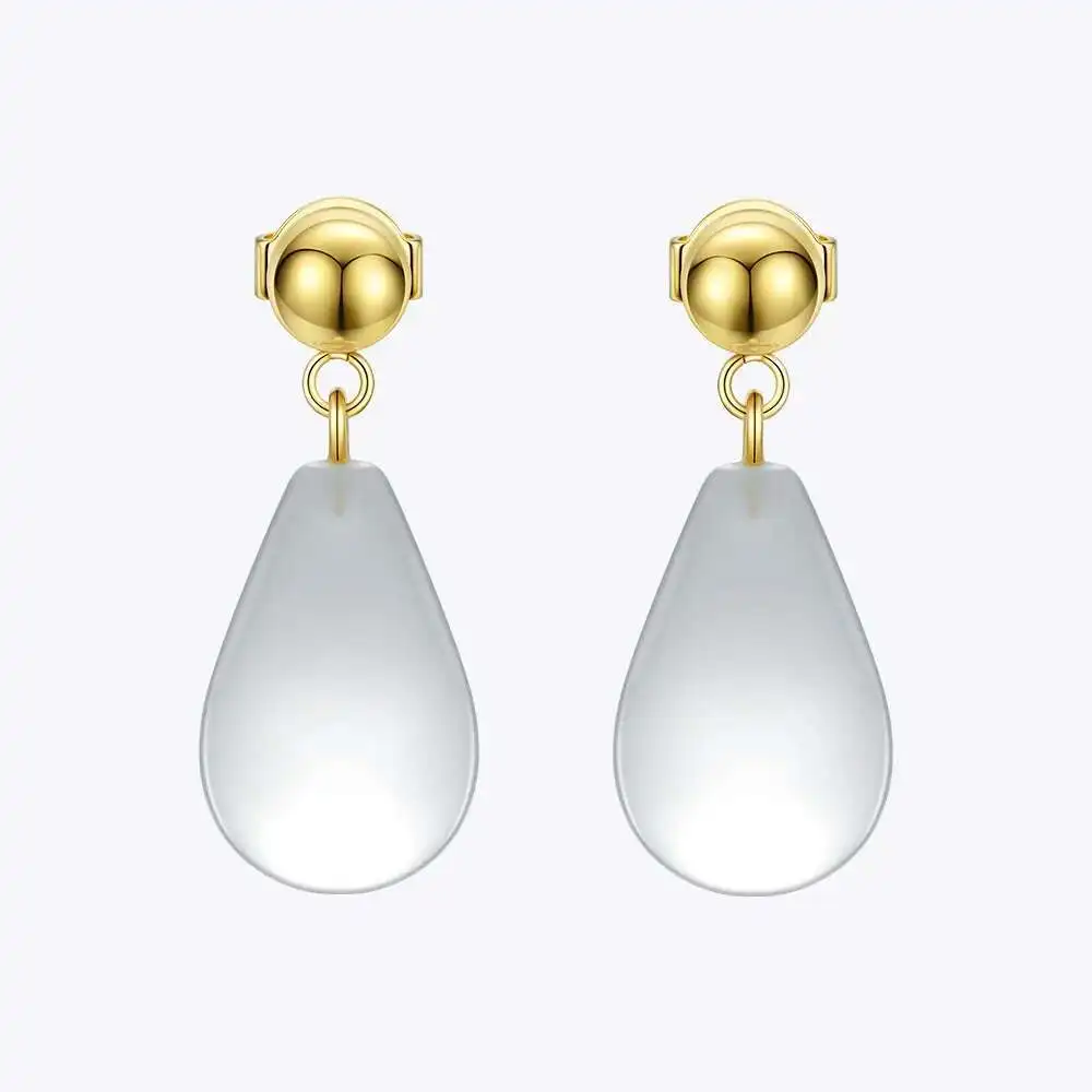 ENFASHION Gotas de Água Forma de Cristal Brincos Para Mulheres Geométrica Bonito Oscila Brincos Moda Jóias EC191064 Kolczyki