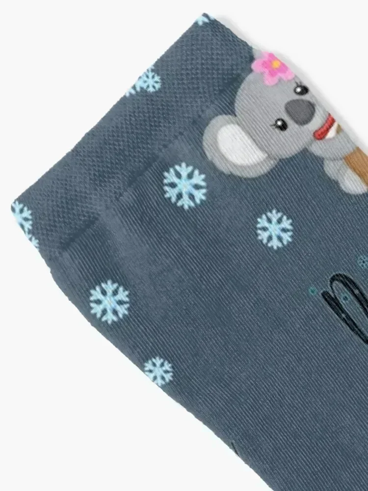 Koala and Christmas shirts, kids shirts , phone cases, water b Socks sheer sport Boy Child Socks Women's