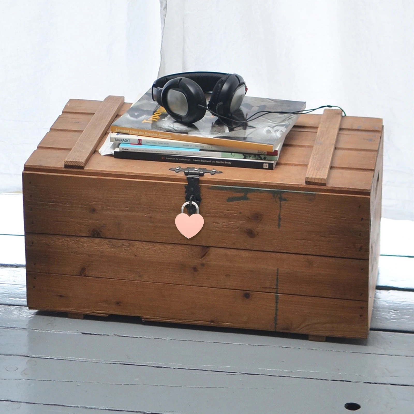 

1pc Heart Shaped Lock Zinc Alloy Lightweight Compact for Luggage Suitcase Backpack Diary Box Gifts Wishing Hardware