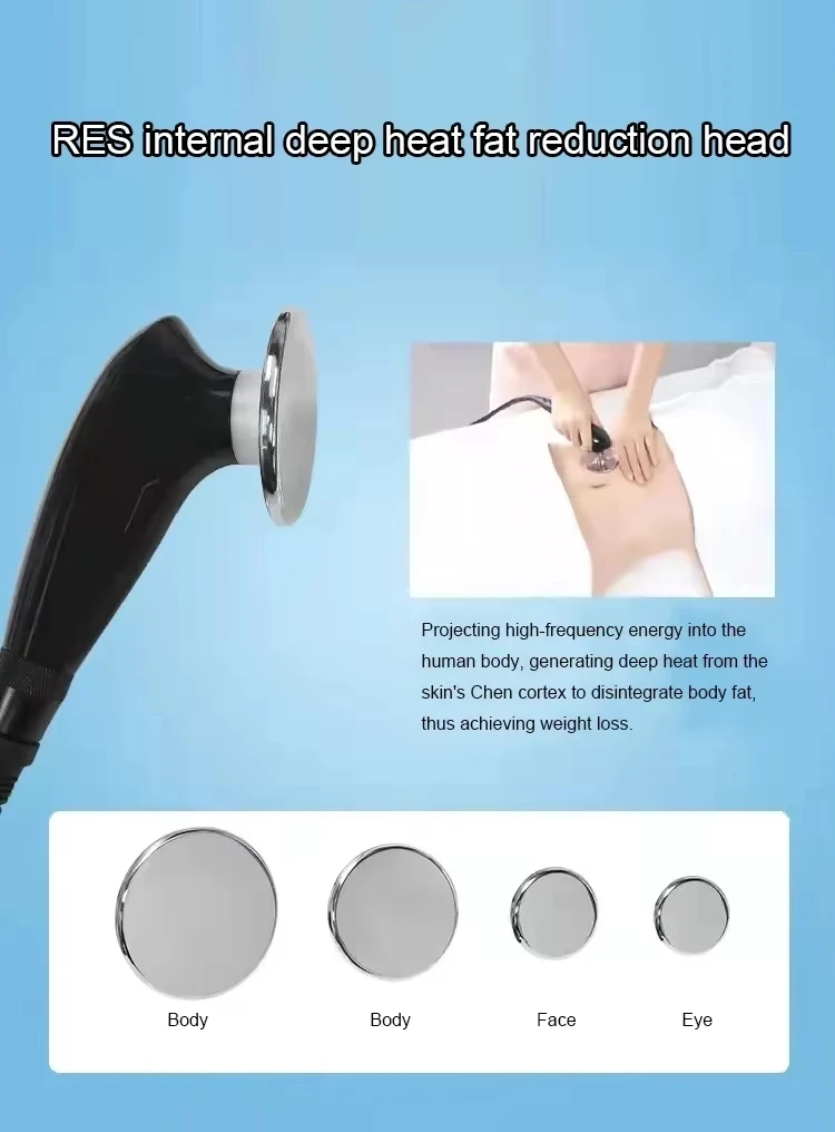 448Khz CET RET Tecar Physical Therapy Machine Portable Rf Monopolar Probe Head High Radio Frequency Diatermia Pro Loss Weight ll