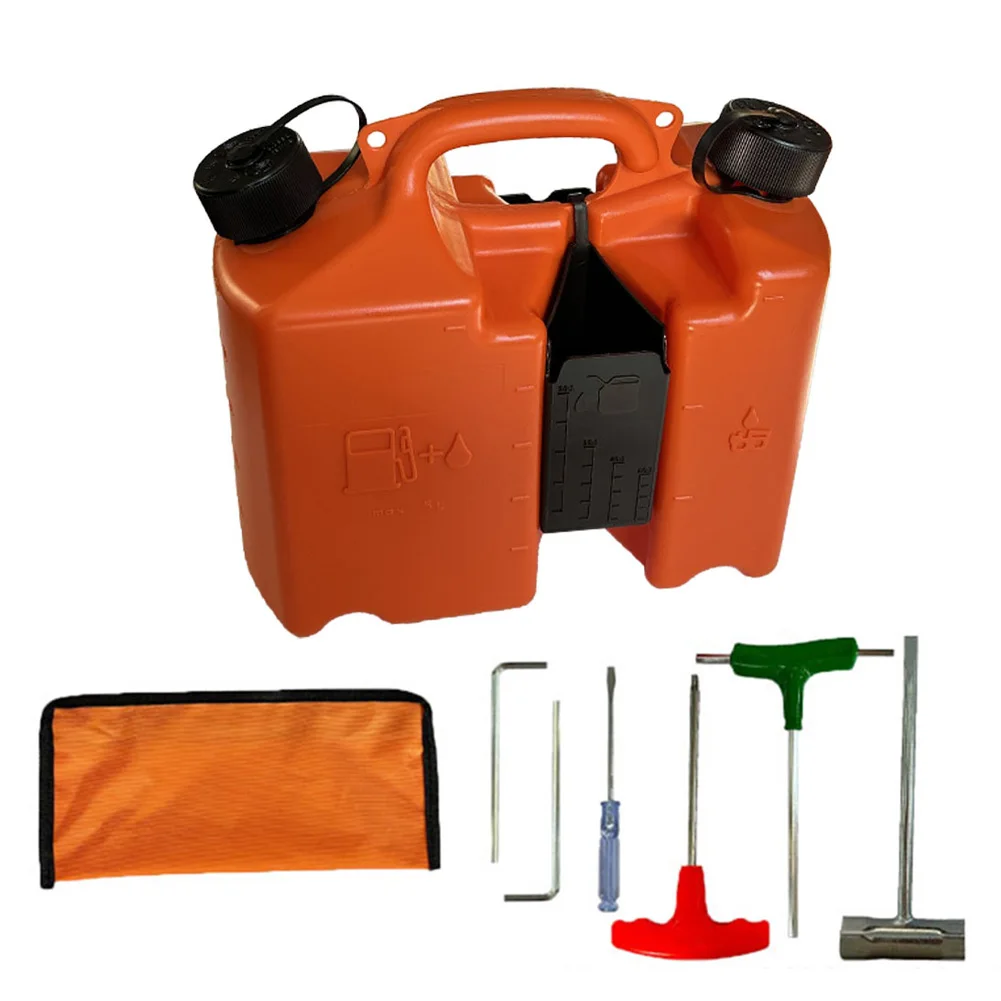 

1 Set 00008810113 5L Fuel Can For Chainsaw Oil Drum Tool Kit For Models 1129 890 3401 Portable 5L Fuel Tank With Easy-Pour Spout