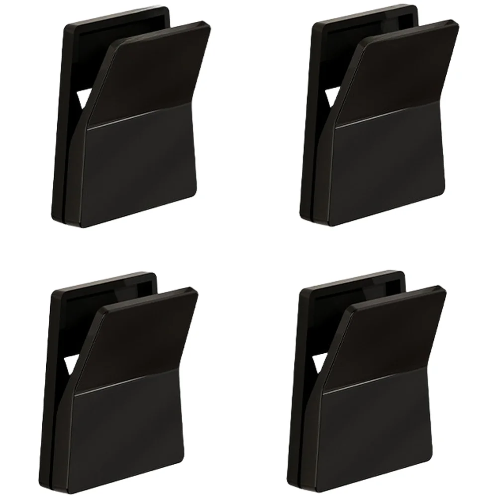4pcs ABS Storage Clip Anti-slip Hook For Toothpaste Facial Cleanser And Dishwashing Glove Holder Bathroom Kitchen Organizer