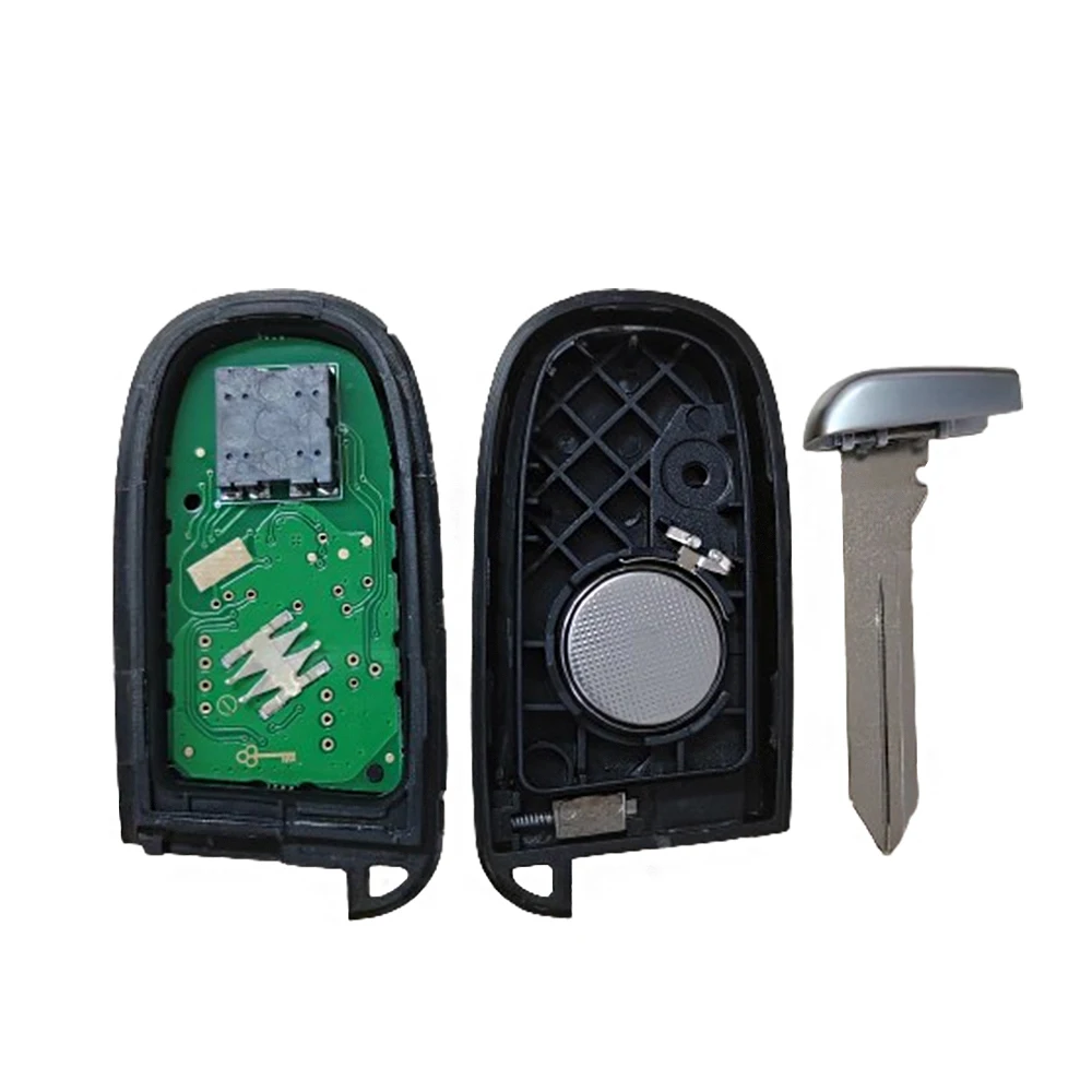 4 + 1 Tombol Kunci Remote Pintar 433Mhz 4A Tanpa Kunci untuk Jeep Renegade Compass C-CUV Trailhawk SIP22 M3N-40821302