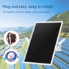 LS VISION 4G ソーラールーター屋外 WiFi リピーター 15 ワットソーラーパネル 20000mAh バッテリー 5V 電源カメラ/電話サポート防水 4