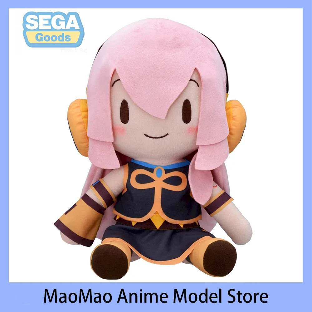 In Voorraad SEGA Originele Hatsune Miku Megurine Luka Fuwa Petit Pluche Pop 32Cm kawaii Kinderen Collectible Speelgoed Echt Gift