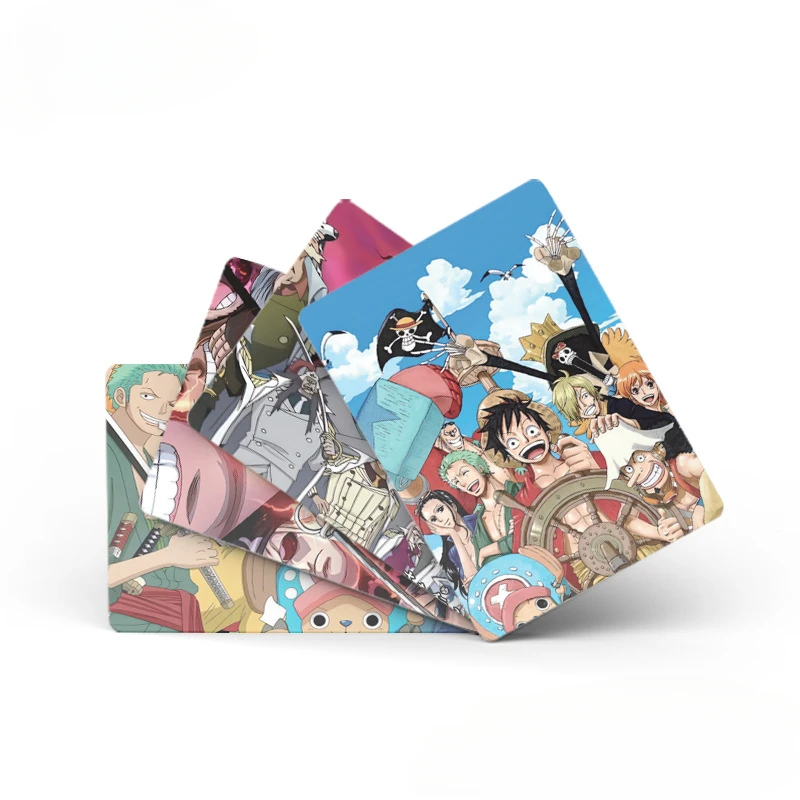 50pcs/Pack ONE PIECE-themed Game Collection Cards in 57x86mm Box – Laser LOMO Postcards for Movie Fans Photo Card