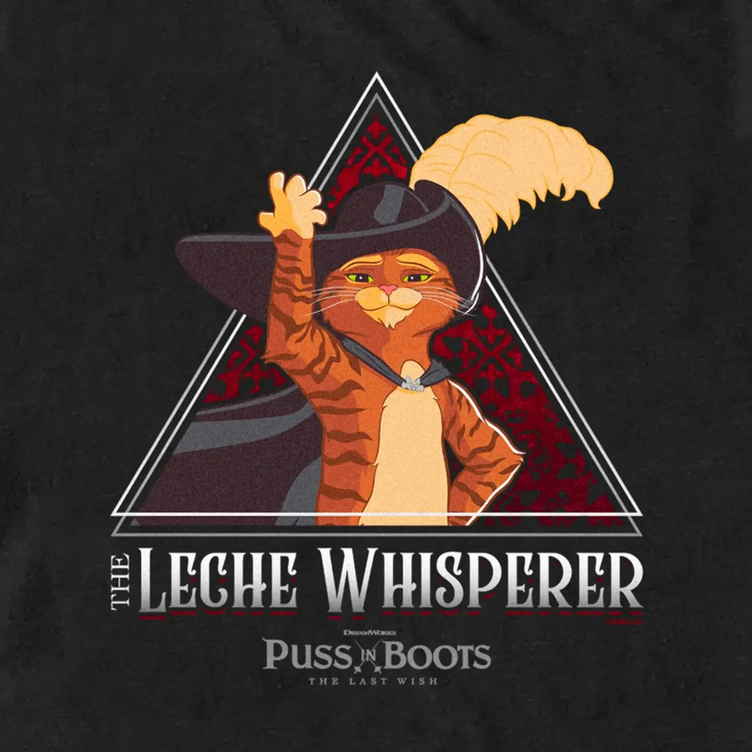 Men's Puss in Boots: The Last Wish The Leche Whisperer T-Shirt