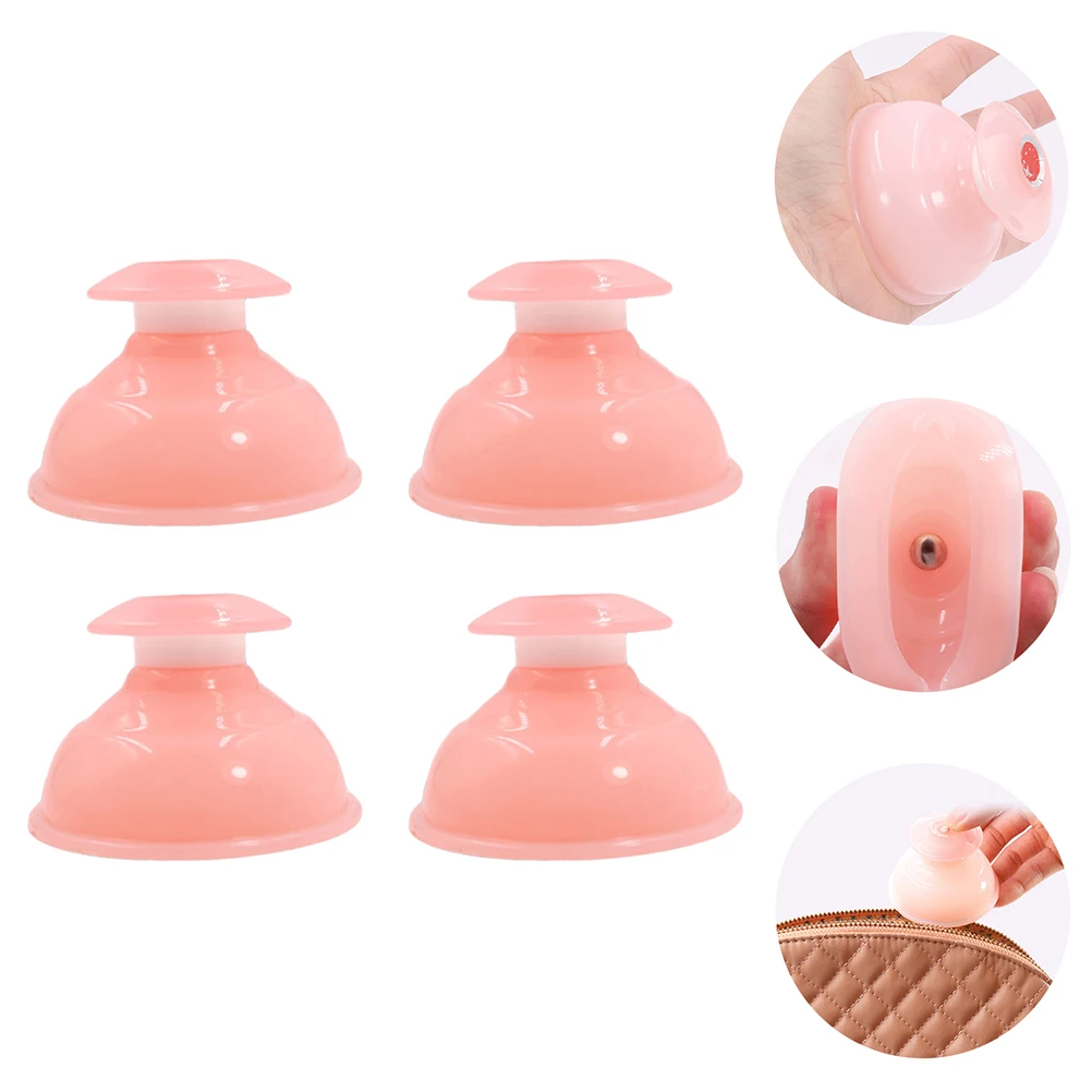 

Silicone Cupping Suction Massage Tool Pink Massage Tool Cupping Cups Small Size for Body Therapy Detox Portable