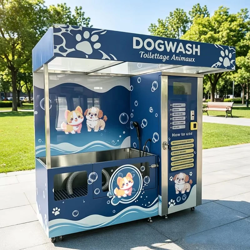 Automatic Self Service Pet Dog Bathing Vending Machine, Washing Station for Dogs and Cats Home & Commercial Grooming Use