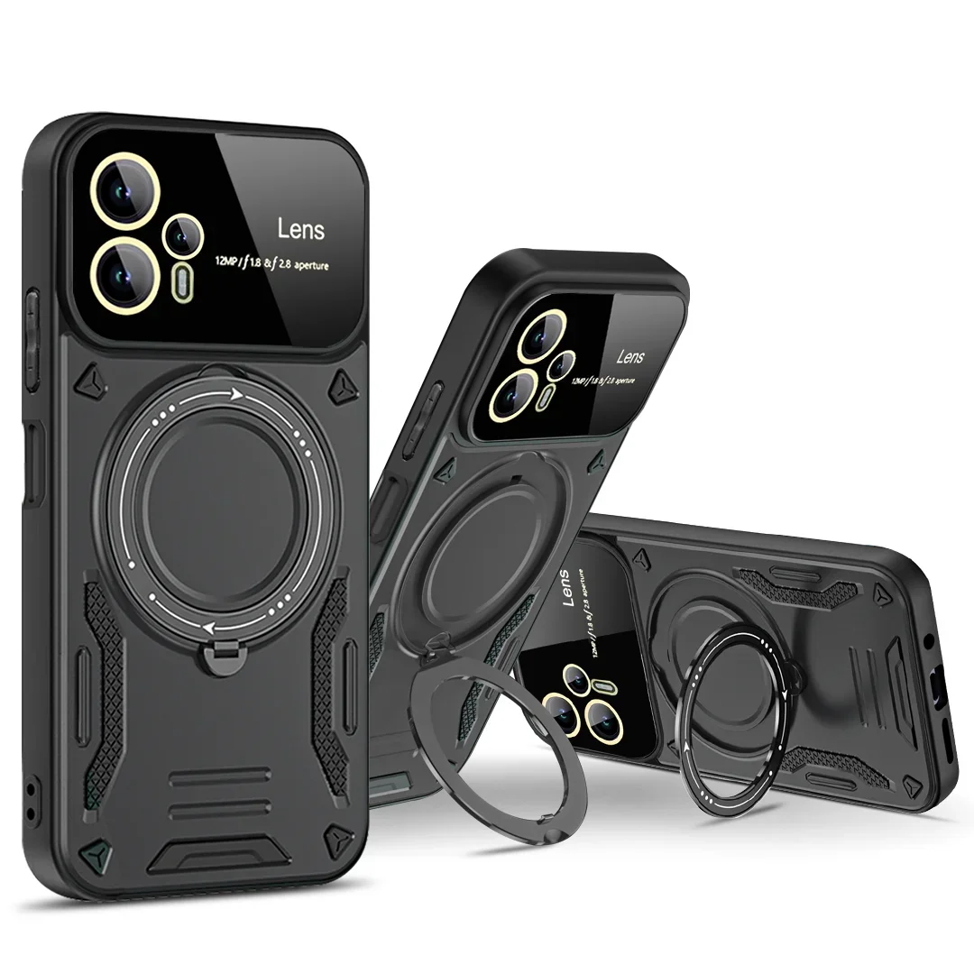 Armadura magnética a prueba de golpes, funda de teléfono con soporte para Motolola G84 G60 G54 G53 G34 G32 G30 G24 G22 G20 G14 G13 G10 G04 E22 E20 E13