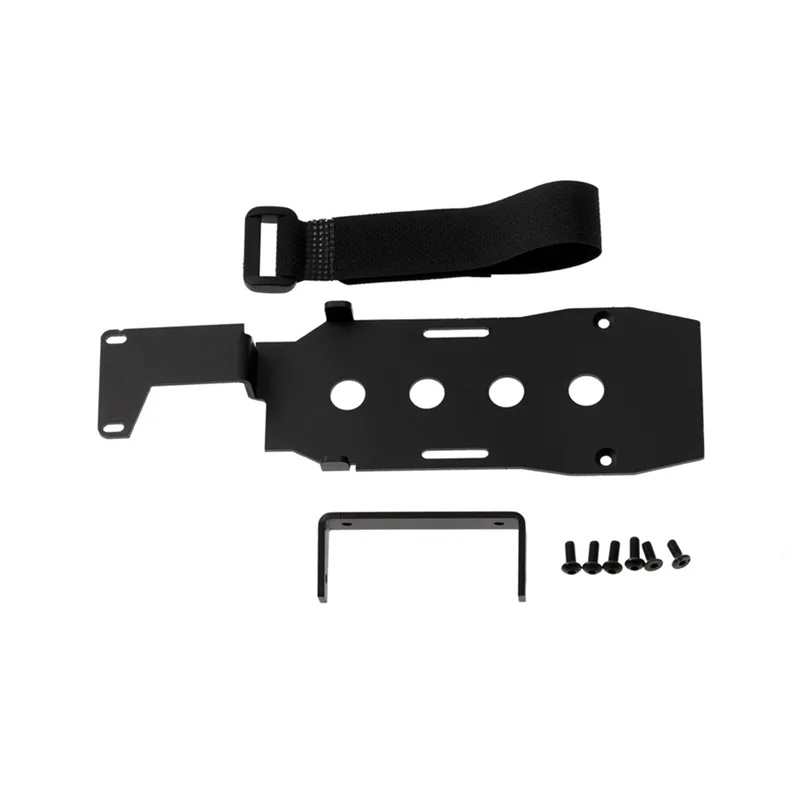 DELAM-ถาดแบตเตอรี่โลหะแผ่นยึดสำหรับ 1/10 RC Rock Crawler TRX-4 TRX4 อะไหล่อัพเกรด