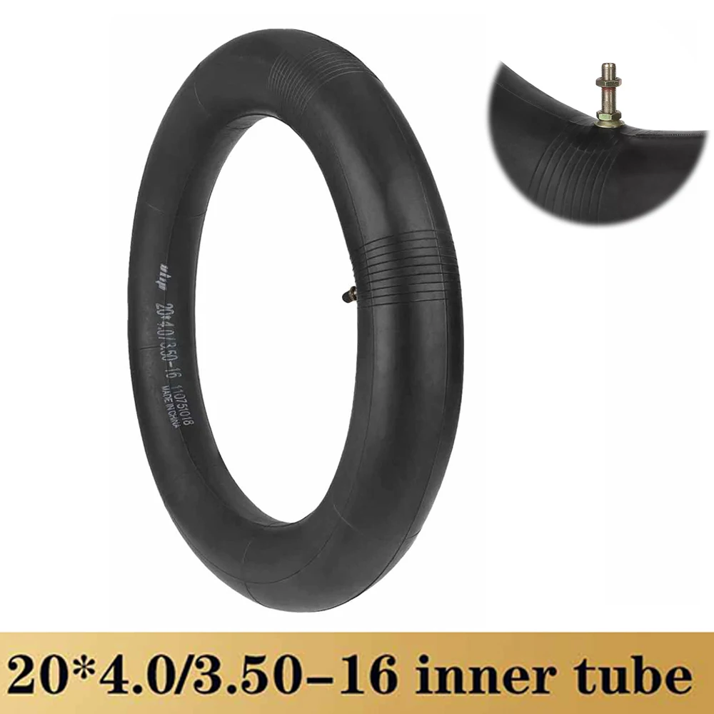 

1Pcs 20*4.0 Fat Tire Straight Mouth Inner tube E-Bike Snow Bike Electric Scooter 20*4.0 Anti-Slip Fat Tire Cycling Parts