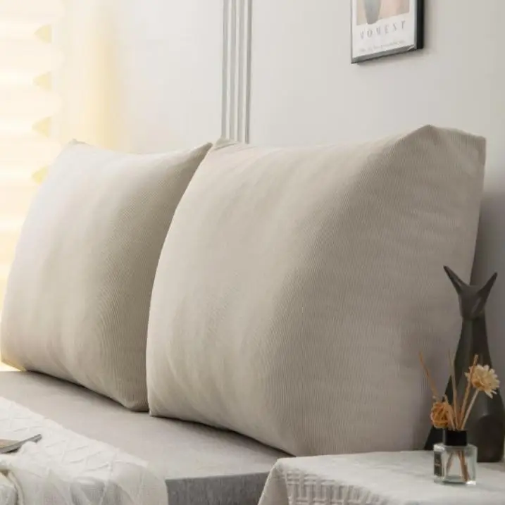 Chair Cushion Pillow No Headboard Soft Cover Big Cushion Backrest Pillow Bed Backrest Detachable and Washable  틈새쿠션