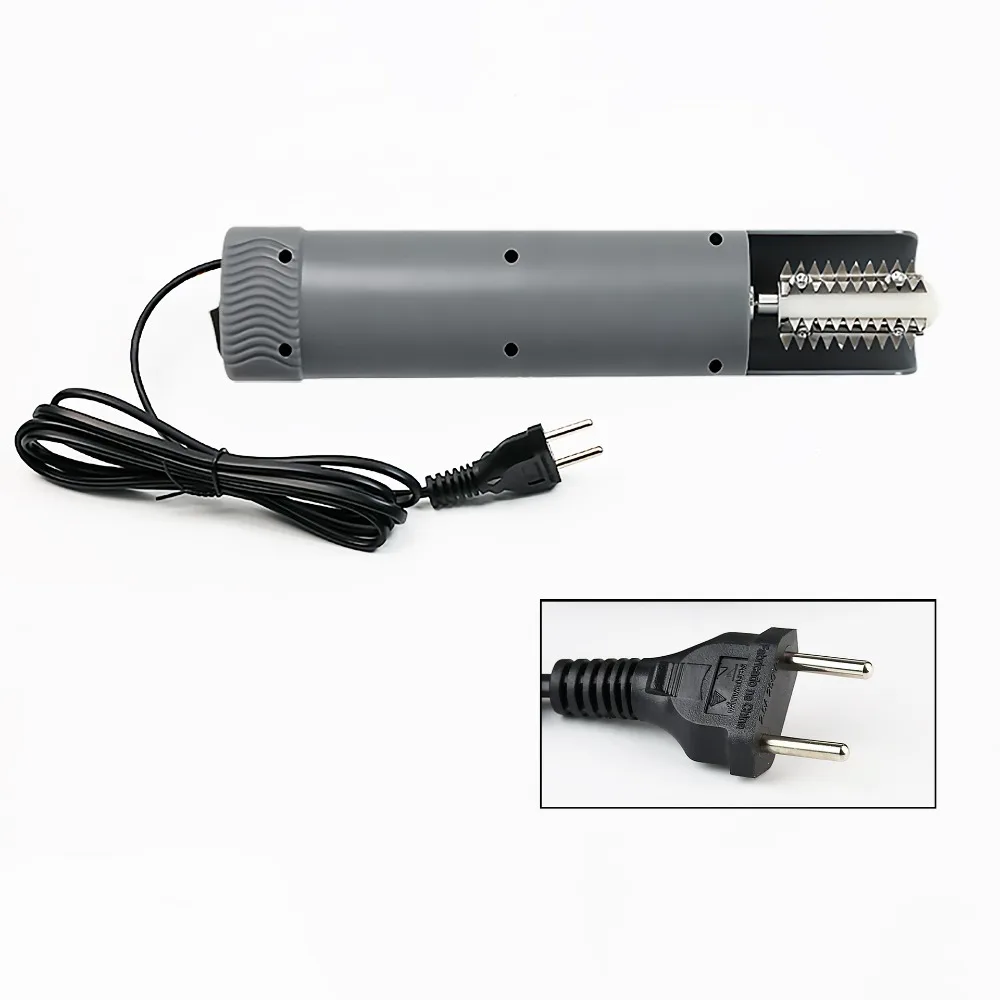 Removedor de Escamas de Pescado Eléctrico Antisalpicaduras, Seguro y Giratorio, para Pescado, Coco y Otros Alimentos, Ahorra Esfuerzo, para Cocina Casera, Compatible con Enchufes de EE. UU., UE y Reino Unido