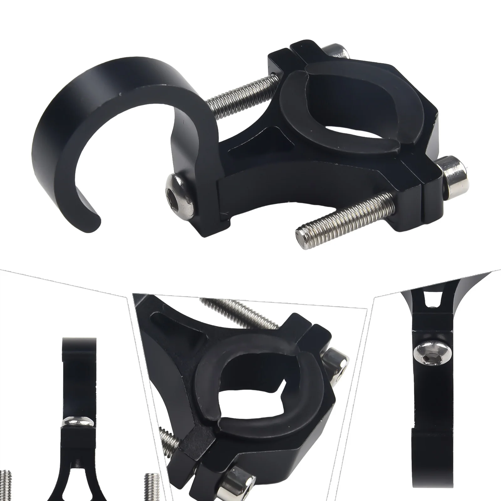 1pcs Aluminum Alloy Hook For Scooter/Bike/Motorcycle Hanging Bag Hook Claw Applicable Size Tube Diameter 2.0-3.5cm