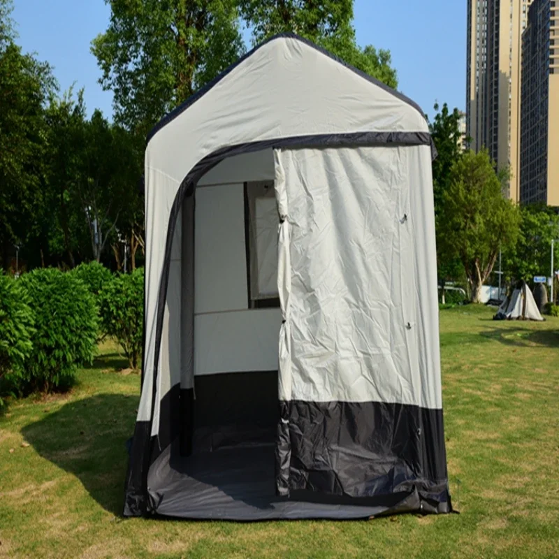 Double Toilet Shower Tent Hot Sale Breathable Confortable Family Travel Inflatable Air Kitchen Tent