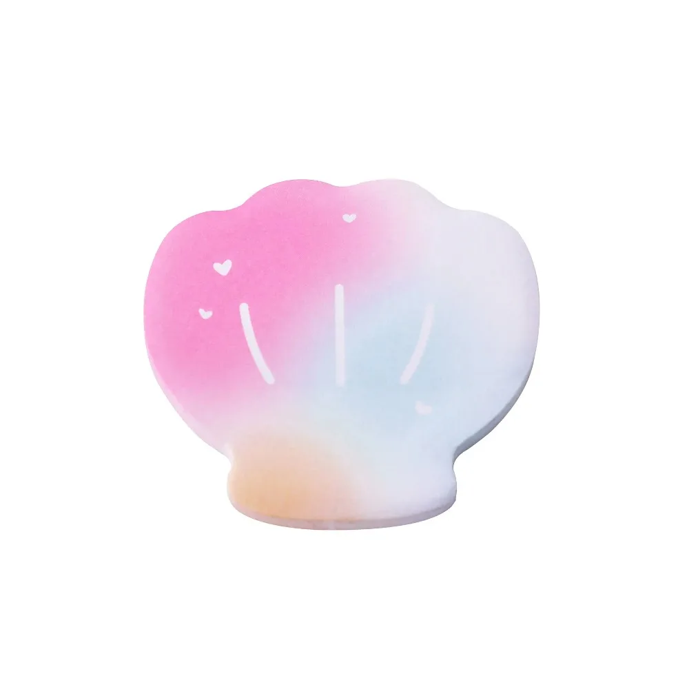 ملاحظات لاصقة متدرجة لطيفة على شكل خاص للطلاب - ورق ملاحظات N مرات قابل لإعادة الاستخدام لترك رسائل قرطاسية #5