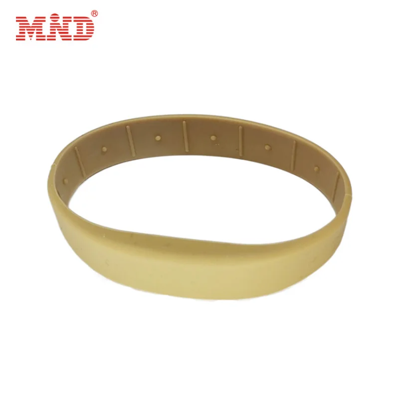 Customized Factory  festival wrist band rfid silicone wristbands with NFC chip for water park