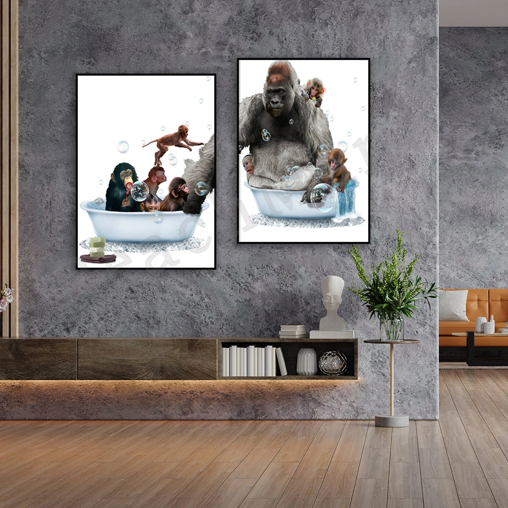 Gorilla Nursery Tub Print, Bab - Baby Zoo Nursery recension och pris