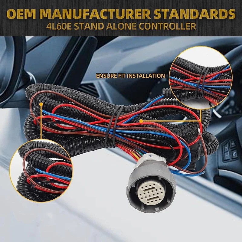 4L60E Manual Shifter Microcontroller No Computer Need Stand Alone Controller 4L60E Transmission Wiring Harness