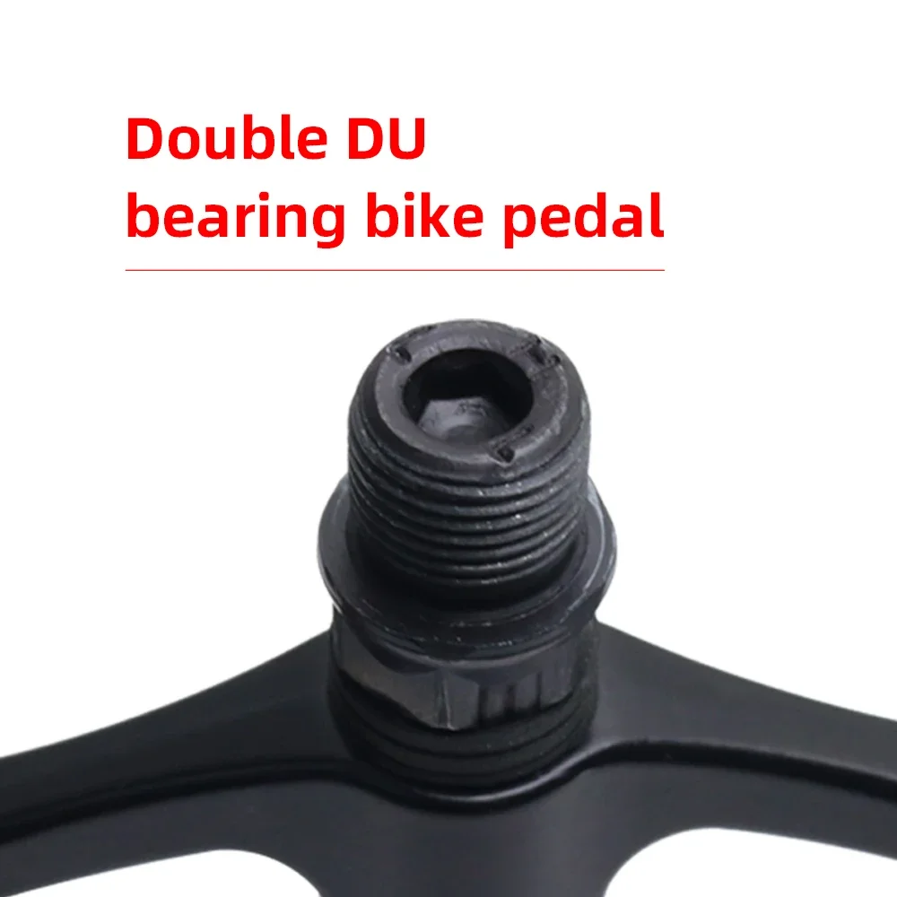 Ultralight 2DU Bike Pedals Cycling Road bmx Mtb Flat Platform Bicycle Parts Accessories