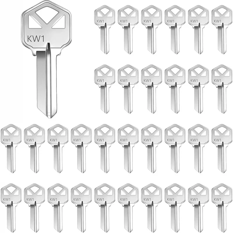 32Pcs Uncut Blank K… - image