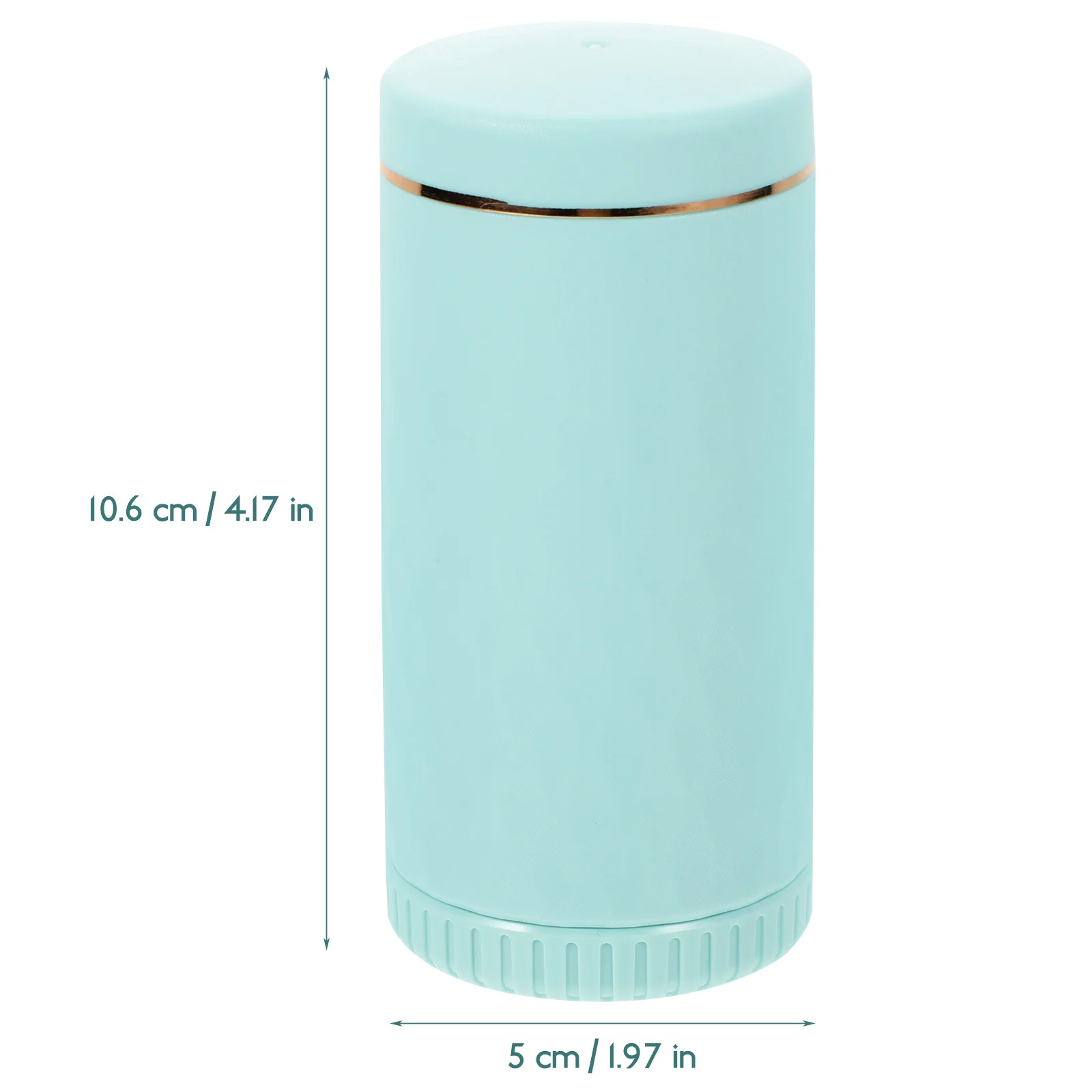 1 set di pennelli per trucco portatili Set di pennelli professionali per donne Applicatore per cipria in polvere per trucco da viaggio