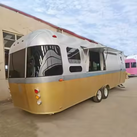 German Standard caravan Travel Trailer Mobile Off Road Travel Caravan Camper Trailer