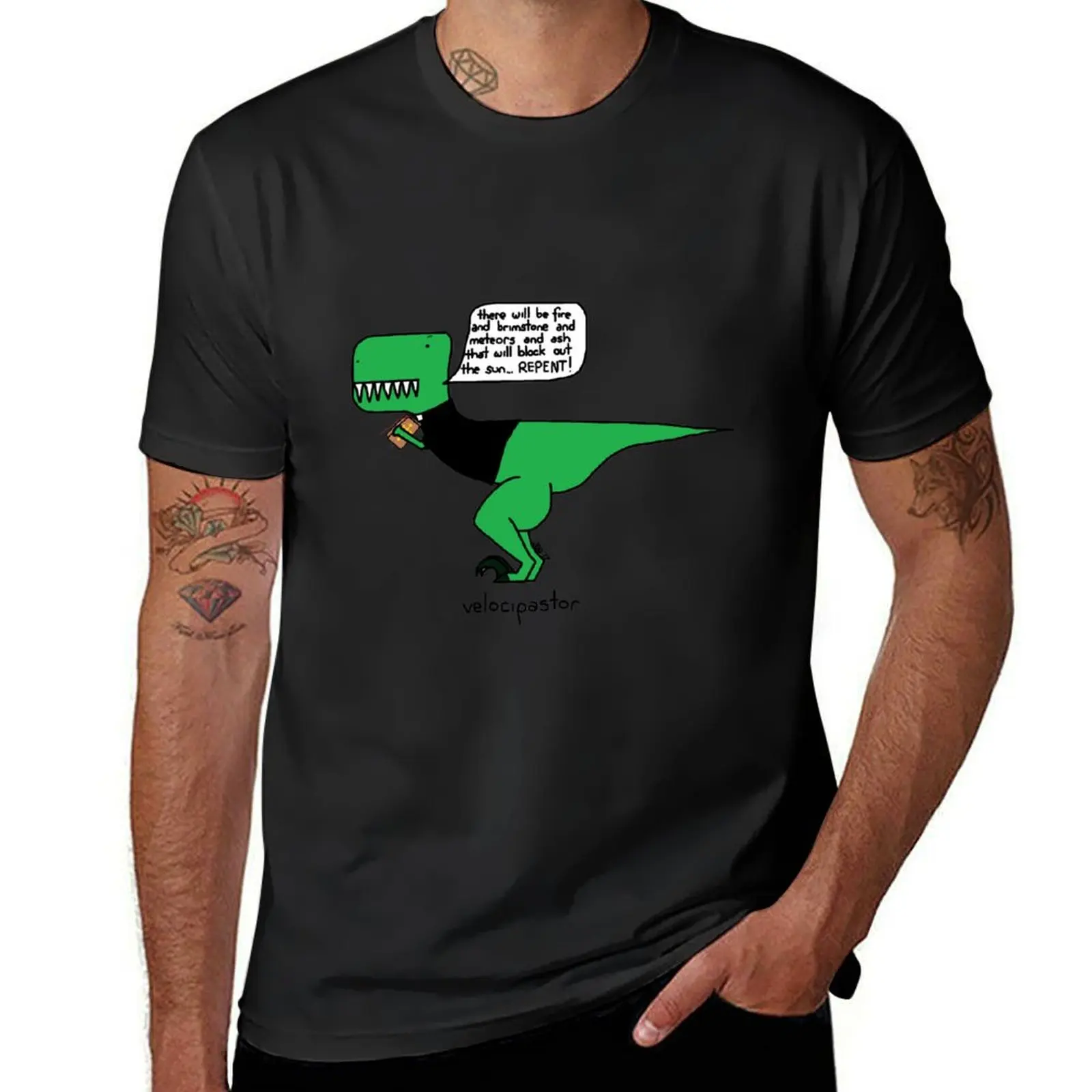 

velocipastor T-Shirt essential t shirt clothes topping tshirts for men