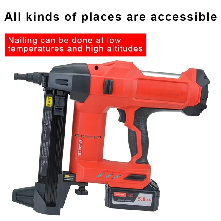 Nail Task Dccn100X2 the Latest Lithium Electric Concrete Cordless Nail Gun Electric Nail Gun
