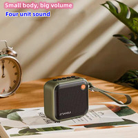 Sansui F39 Mini Wireless Bluetooth HIFI Speaker StereoTWS Bass Full Band Radio MP3 Music Player System caixa de som Bluetooth