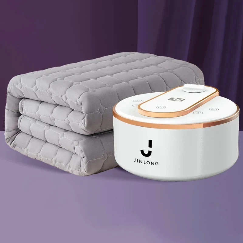 

Dual Zone Electric Blanket Thermostat Double Warm Electric Blanket King Size Heated Mattress Pad Manta Electrica Bed Heating